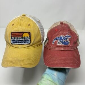 Lot 2 Martha's Vineyard Trucker Hats Legacy Backwater Trading Net Result